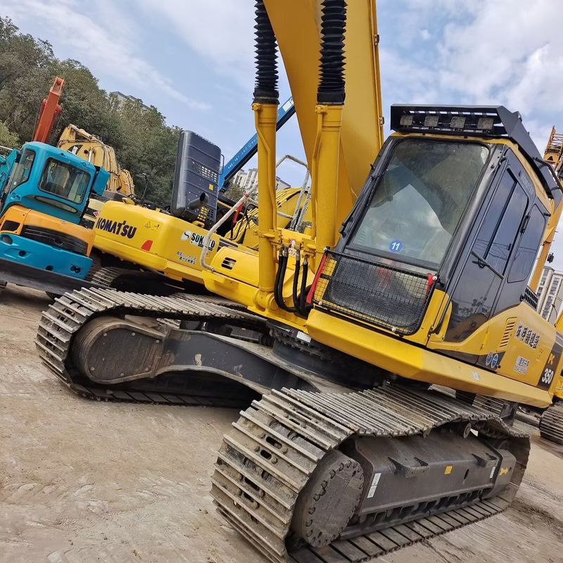 оригинальный цвет использованный экскаватор komatsu pc350-7/вторая рука экскаватор komatsu pc350-7 в продаже