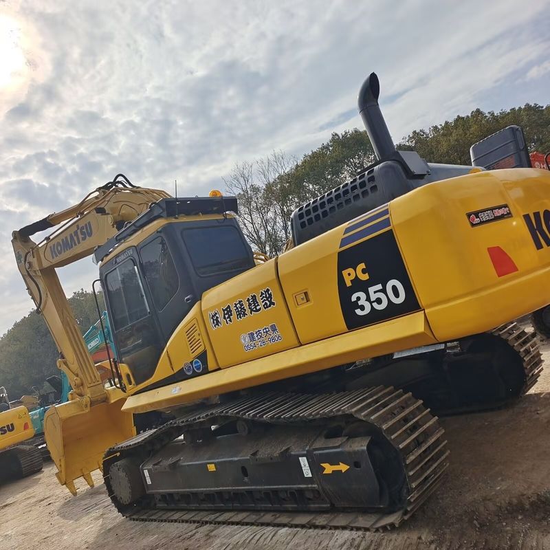 оригинальный цвет использованный экскаватор komatsu pc350-7/вторая рука экскаватор komatsu pc350-7 в продаже