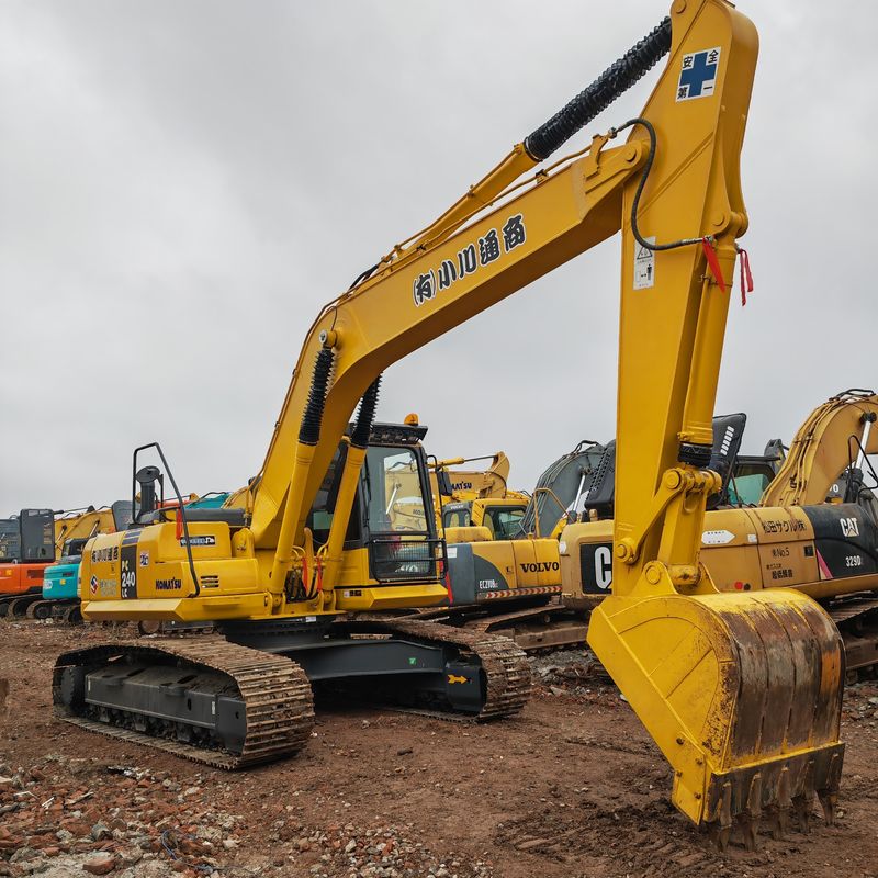 Оригинальный цвет подержанный экскаватор Komatsu pc240 в продаже с ценой Leow