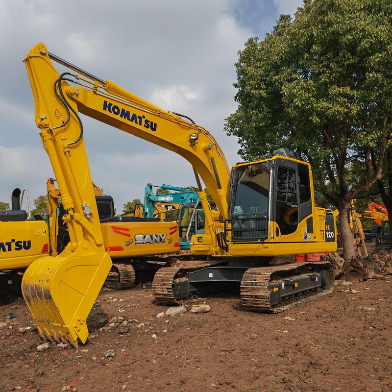 оригинальный цвет использованный экскаватор komatsu komatsu pc120/вторая рука низкая цена экскаватор komatsu pc120