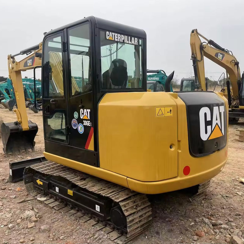 Оригинальная Япония CAT306E 305.5 308E 320D Использованная мини экскаватор/ Иметь сертификат EPA строительная и строительная техника