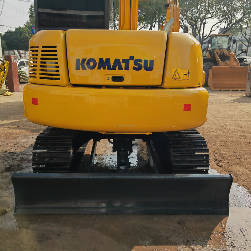 7 тонн Подержанный Komatsu Pc70 8 Подержанный Pc70 8 Komatsu 7000KG 0,3m3 Вместимость ведра