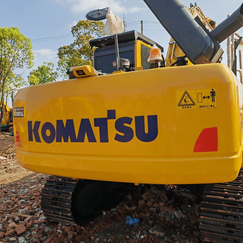22 тонны Подержанный экскаватор Komatsu Pc220 8 Вторая рука Оригинальный цвет