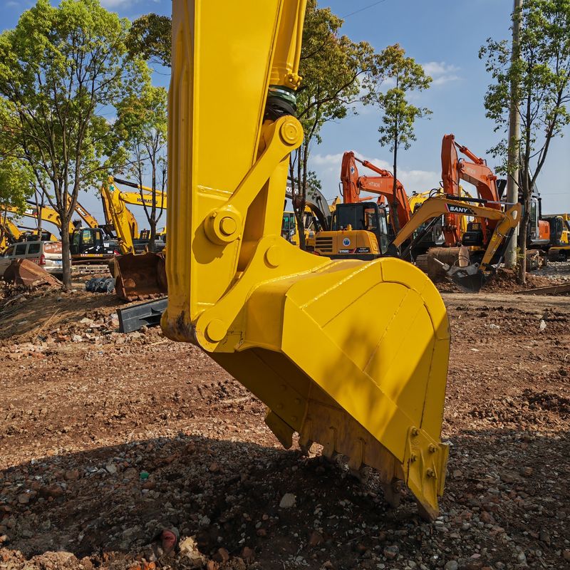 22 тонны Подержанный экскаватор Komatsu Pc220 8 Вторая рука Оригинальный цвет