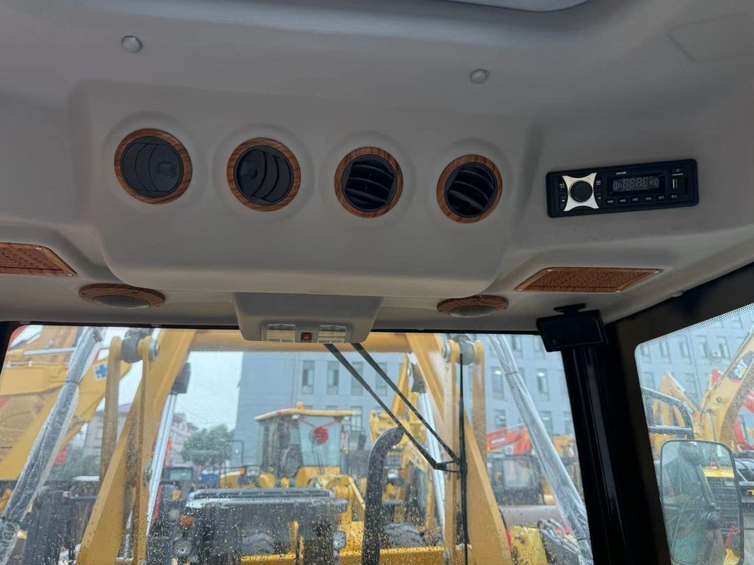 Использованный экскаватор Caterpillar CAT420F буксиры Загруженные на обоих концах / подержанный японский трактор двигатель в хорошем состоянии