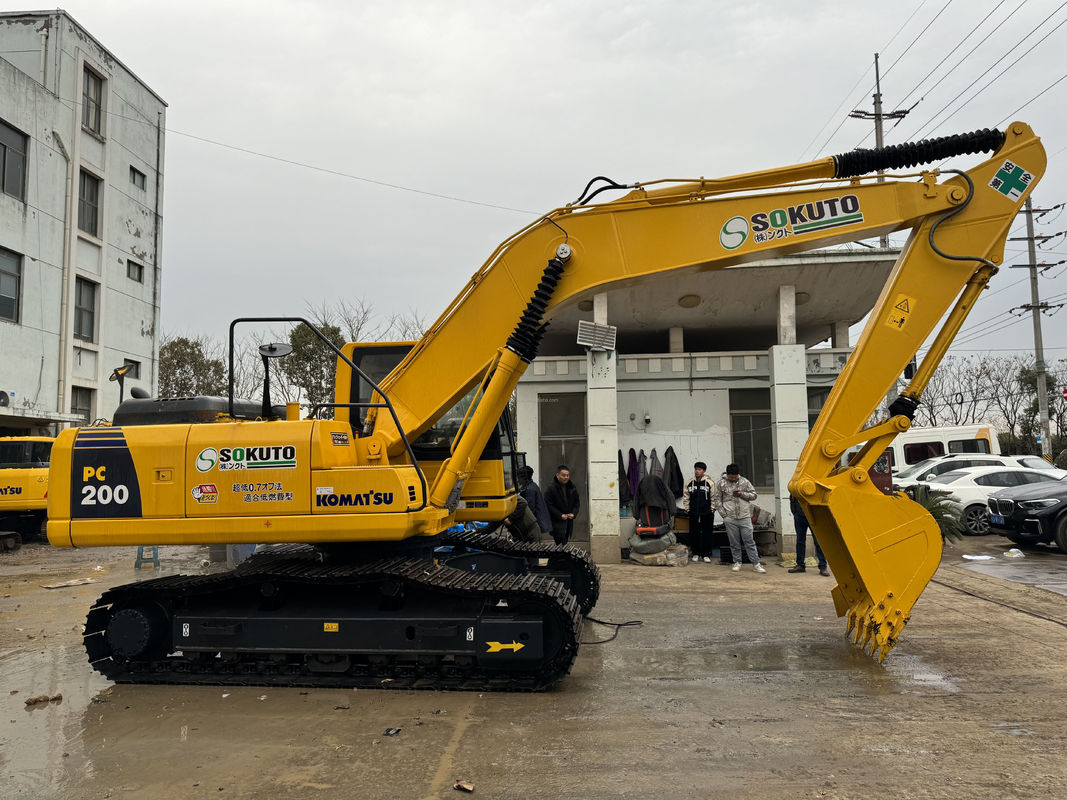 20-тонный экскубатор Komatsu PC200 экскаватор