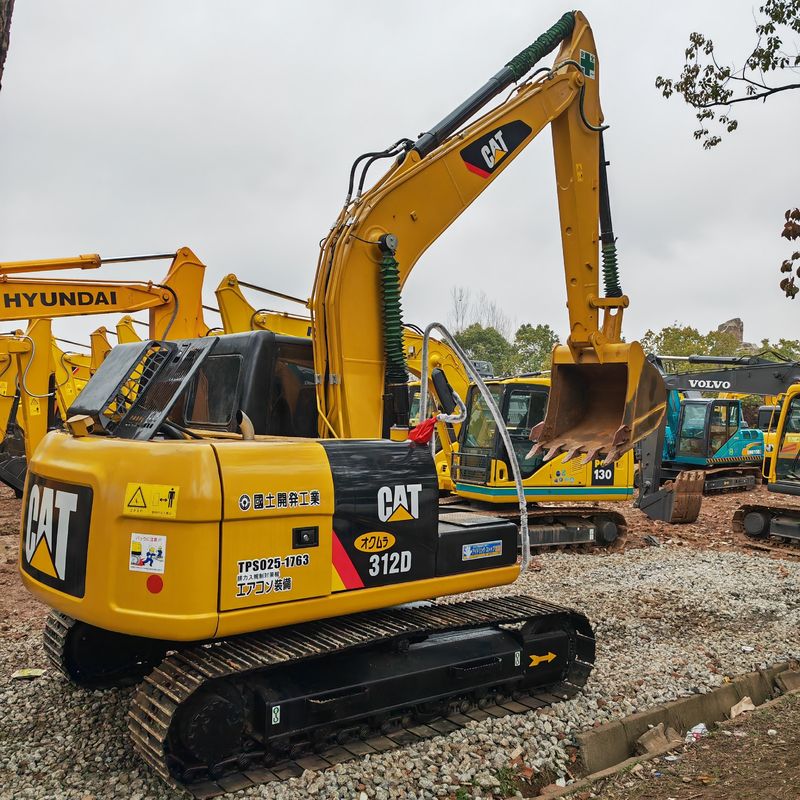 Удостоверение EPA Япония использовал мини экскаватор Caterpillar CAT312D 320D 330D подержанный экскаватор