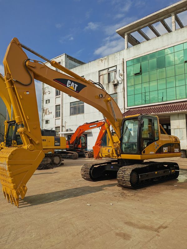 Фабрика прямая продажа подержанная экскаваторная машина Caterpillar CAT320 320D / подержанная 20T ползучая экскаваторная машина строительные машины