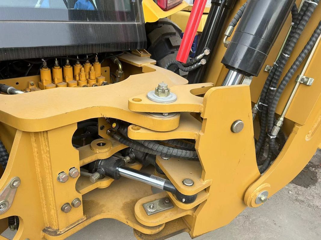 Использованный экскаватор Caterpillar CAT420F машина для покраски дорог/подержанный японский трактор дорожная техника двигатель в хорошем состоянии