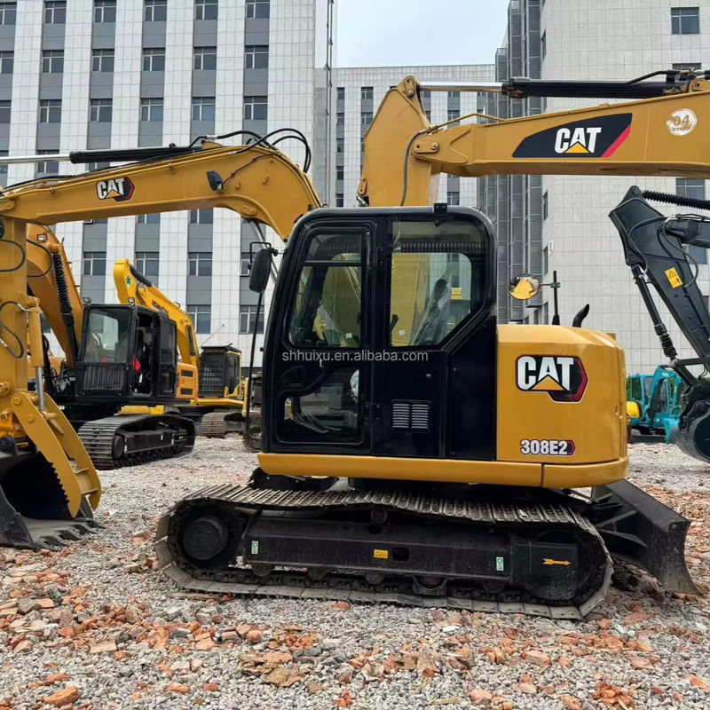 Экскаватор Использованный Caterpillar cat308e подержанный Япония двигатель cat308e с сертификатом EPA использованный cat308e