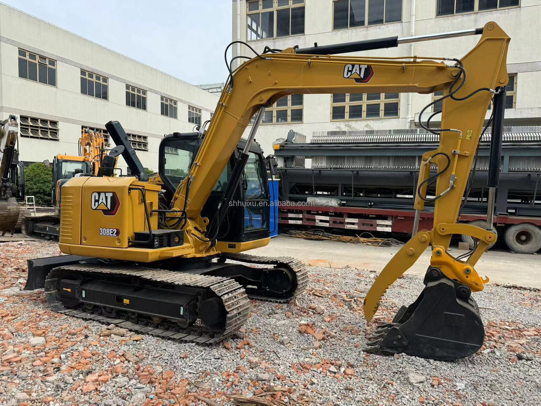 Экскаватор Использованный Caterpillar cat308e подержанный Япония двигатель cat308e с сертификатом EPA использованный cat308e
