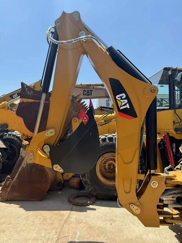 Использованный буровой погрузчик Caterpillar CAT420F буровой погрузчик cat 420f/ подержанный японский буровой двигатель в хорошем состоянии