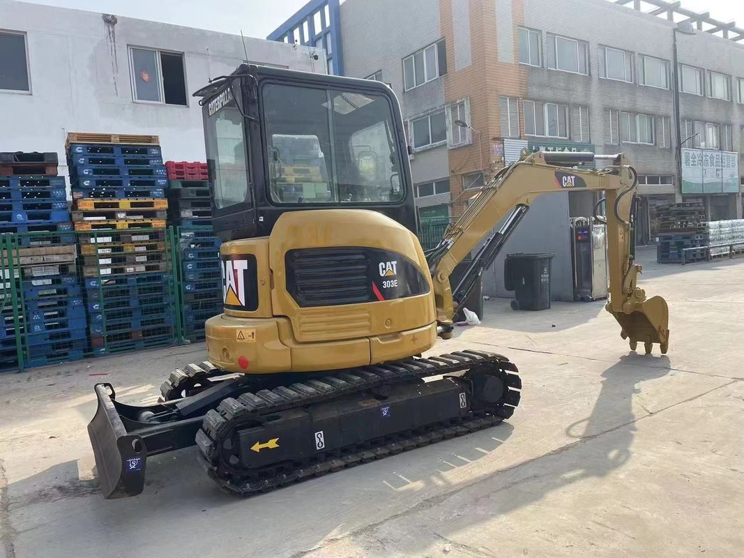 высокое качество использованный экскаватор cat 303 подержанный экскаватор 303 оригинальный двигатель использованный мини экскаватор cat 303