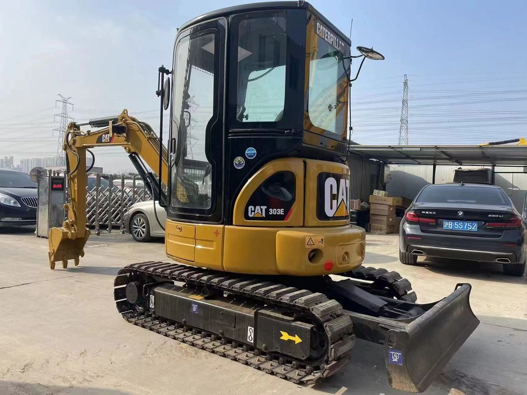 высокое качество использованный экскаватор cat 303 подержанный экскаватор 303 оригинальный двигатель использованный мини экскаватор cat 303