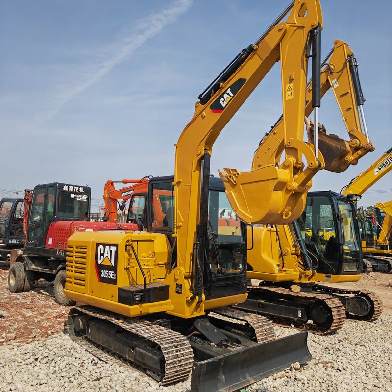 Использованные экскаваторы CAT 305.5E 5 тонн подержанные экскаваторы дешевые CAT 305.5 Прочая строительная техника имеет сертификат EPA