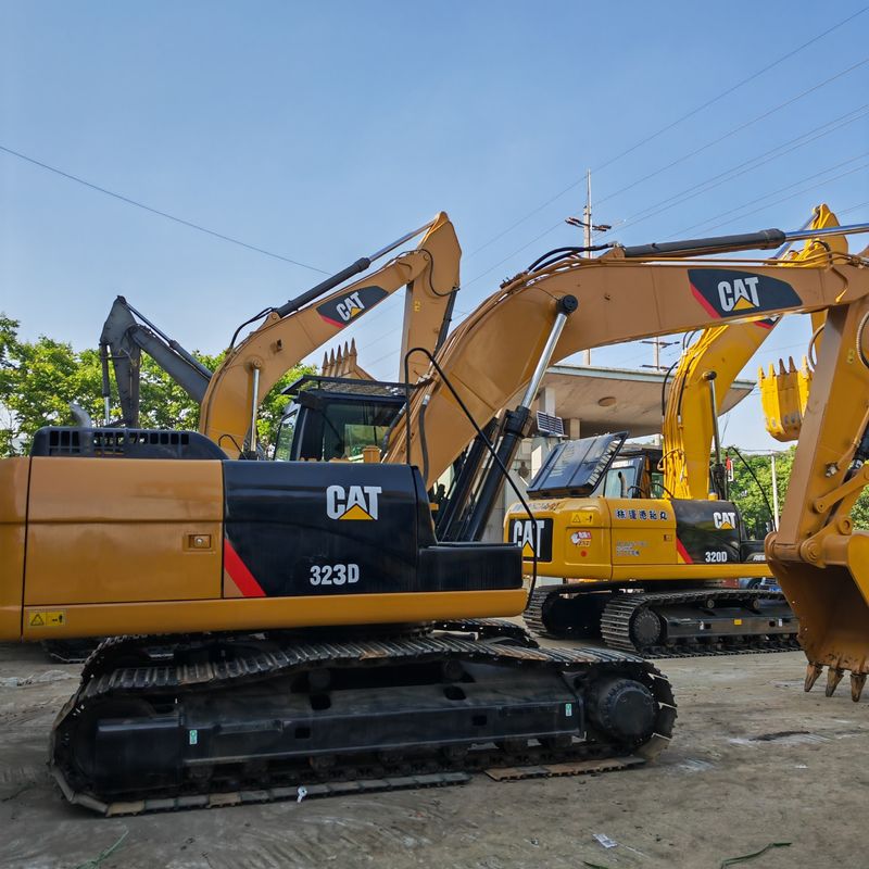 использованный ползучий экскаватор cat 323d/хорошее качество подержанный экскаватор cat 323d