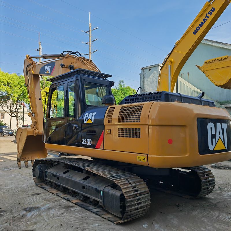 использованный ползучий экскаватор cat 323d/хорошее качество подержанный экскаватор cat 323d