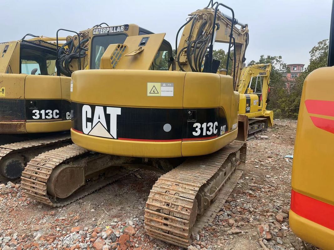 13 тонн экскаватор использованный cat 313c/высокая мощность копания подержанный экскаватор cat 313c