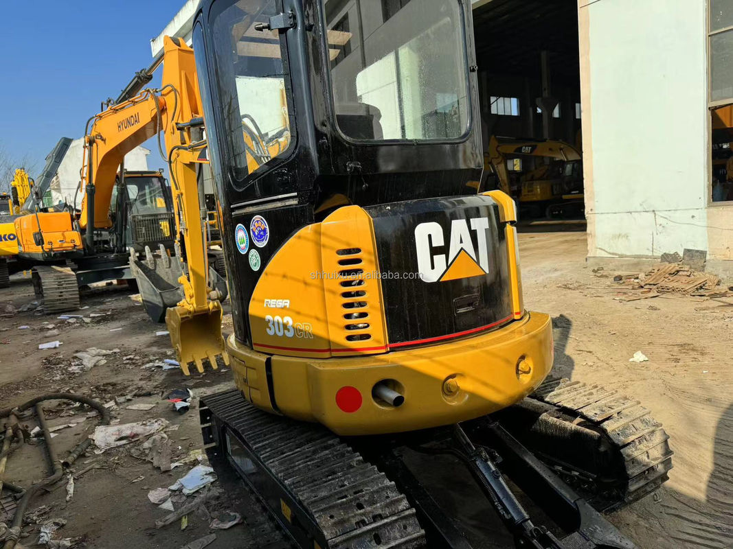 Почти новый Япония использованный 3 тонны мини экскаватор CAT303CR использованный ползучий японский использованный экскаватор цена на продажу