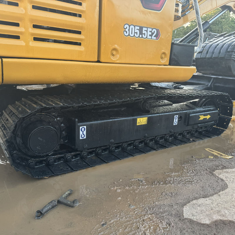 В хорошем состоянии CAT 305.5 экскаватор гусеница 305.5E2 306 307 экскаватор с дозером, мини подержанный экскаватор CAT горячая продажа на складе