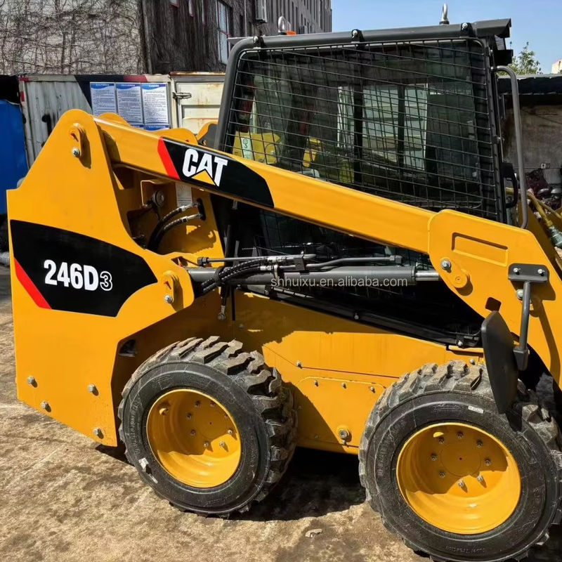 Caterpillar 246D Skid Steer Использованный Cat 246C Skid Steer Loader Подержанный Cat Loader