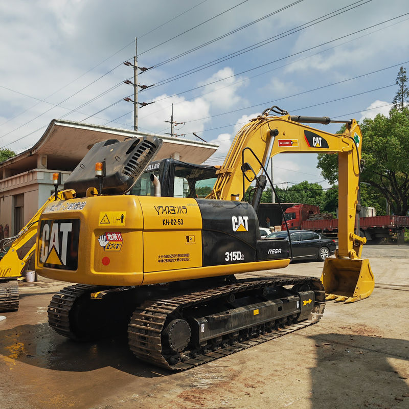Использованные экскаваторы Cat 315D2 с 15 тоннами в хорошем состоянии Работающие строительные машины Cat 315D2 экскаватор