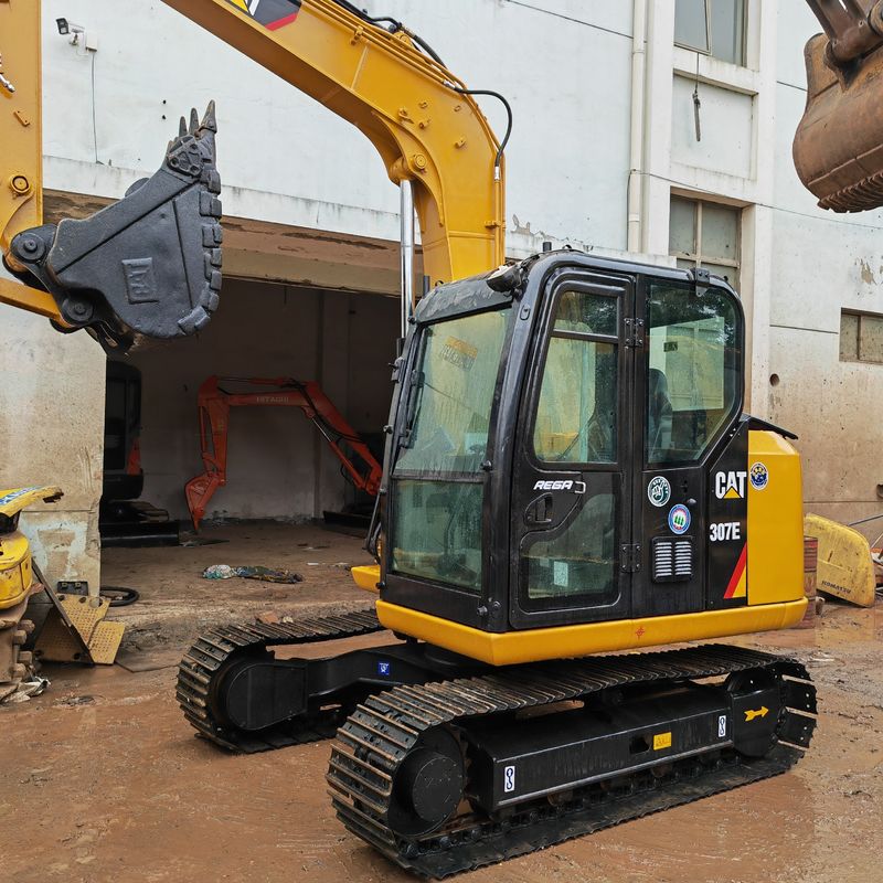 Подержанный экскаватор с высокой мощностью для копания Cat 307e с дешевой ценой для продажи в Китае