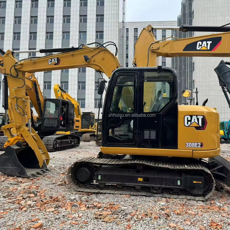 жёлтый цвет высокомощный копальный экскаватор cat308e/вторая рука экскаватор cat308e в продаже