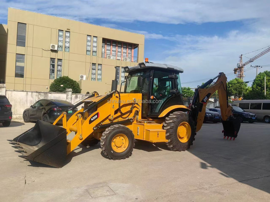Подержанная строительная техника cat 420f/ оригинальная краска дешевая цена cat 420f для продажи
