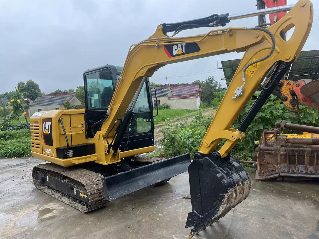 Китай дешевый экскаватор машина CAT 305,5E2 5T мини экскаваторы подержанные строительство экскаватор