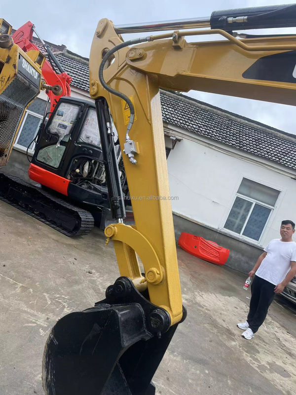 Китай дешевый экскаватор машина CAT 305,5E2 5T мини экскаваторы подержанные строительство экскаватор