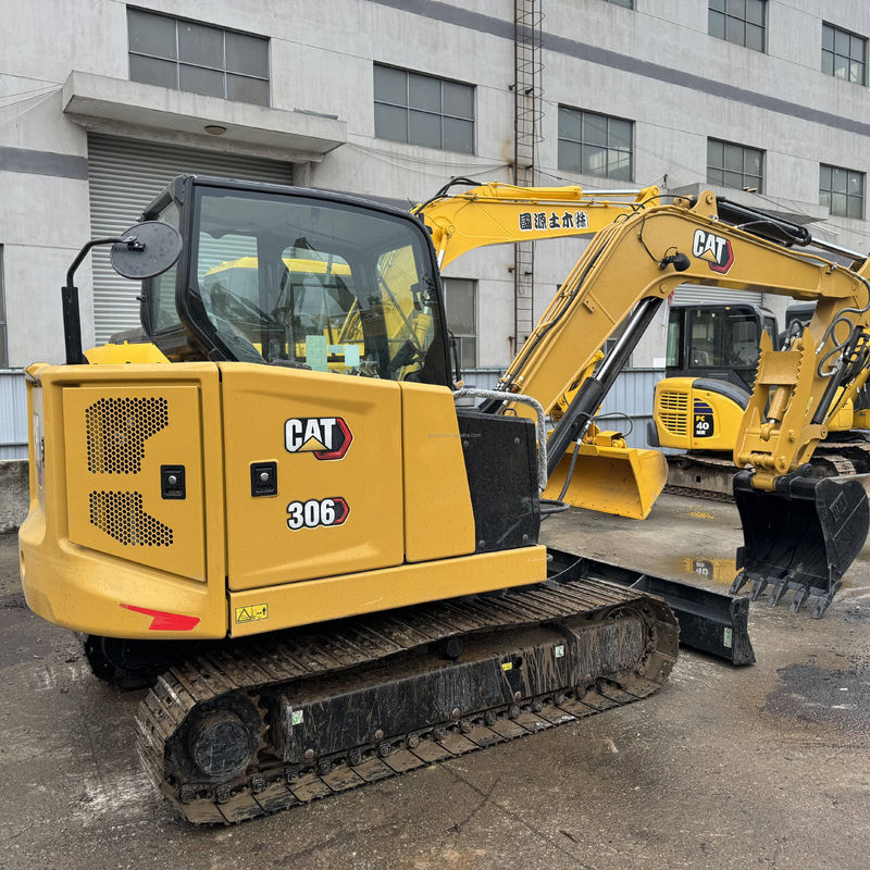 Подержанный мини экскаватор cat306 cat306E2 cat307 ползучая машина подержанная небольшая экскаваторная машина cat306 cat306E2 cat307