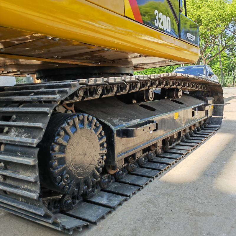 20тонная подержанная экскаваторная машина cat320d/вторая рука высококачественная ползучая экскаваторная машина cat320d с коротким рабочим временем для продажи