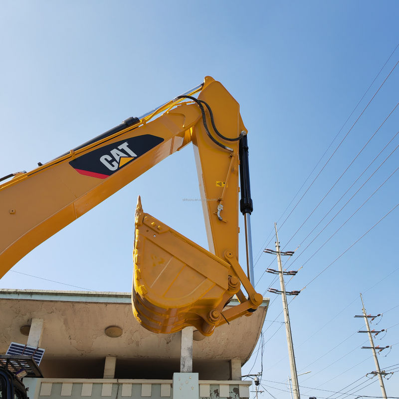 20тонная подержанная экскаваторная машина cat320d/вторая рука высококачественная ползучая экскаваторная машина cat320d с коротким рабочим временем для продажи