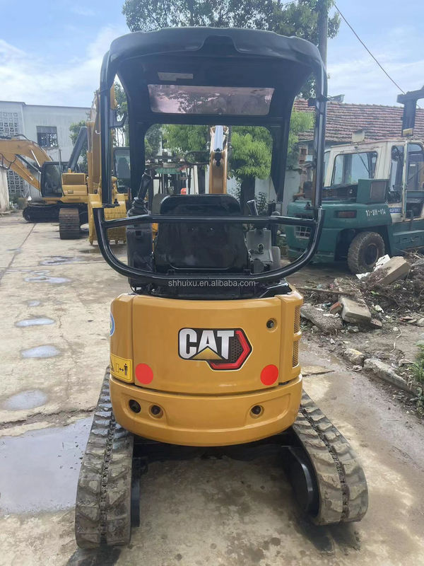 Подержанный мини-экскаватор cat301.7 с резиновой дорожкой/подержанный мини-экскаватор cat301.7 с дешевой ценой для продажи