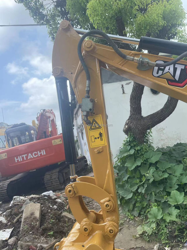 Подержанный мини-экскаватор cat301.7 с резиновой дорожкой/подержанный мини-экскаватор cat301.7 с дешевой ценой для продажи