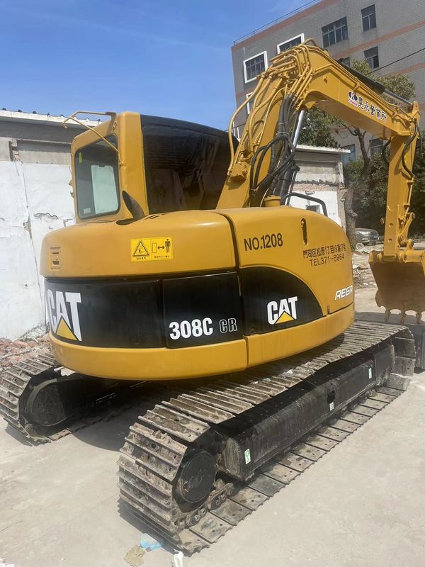 8 тонн использованный экскаватор CAT 308C Вторая рука CAT 308C С Оригинальным ЦЕЛОМ НЕДЕЖНАЯ ЦЕНА CAT 308C В ПРОДАЖЕ