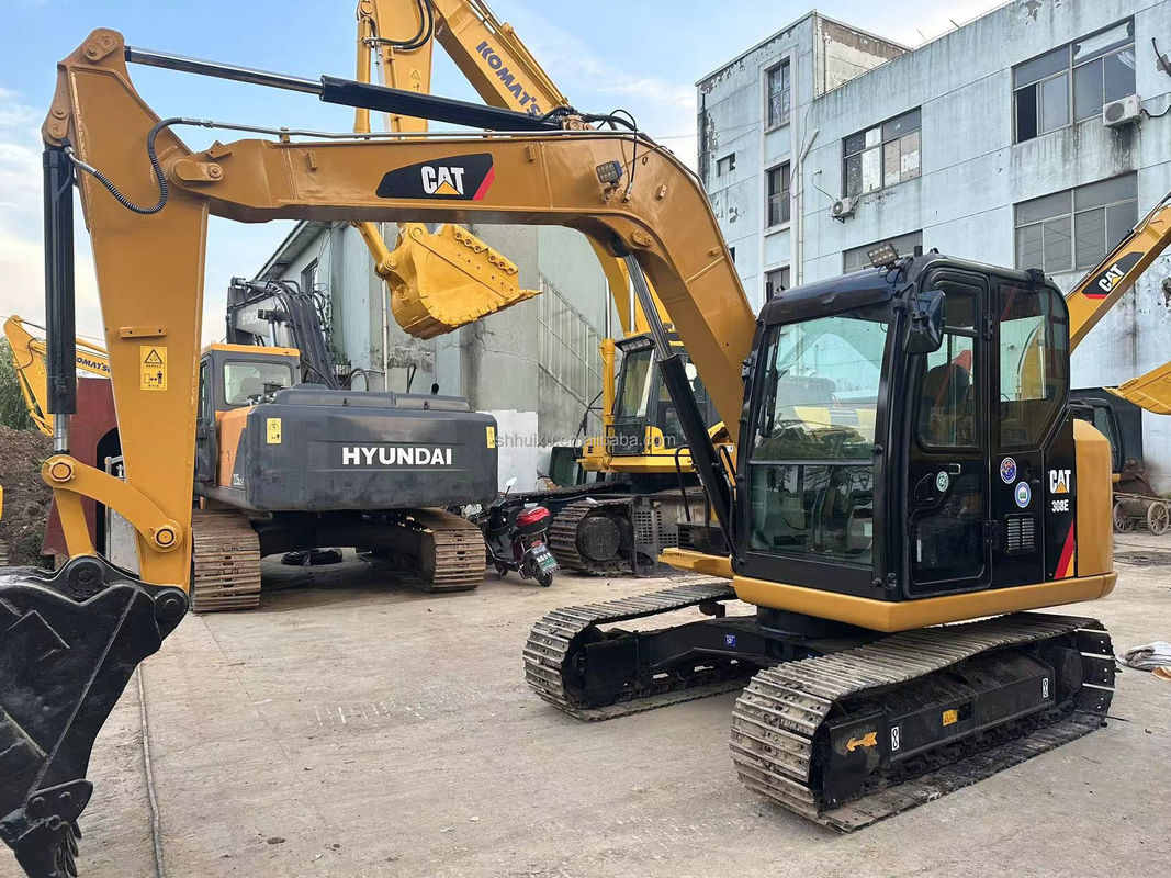 Подержанный экскаватор CAT308E 308E2 Дешевый мини гидравлический экскаватор CAT308E подержанный CAT308 с хорошим качеством