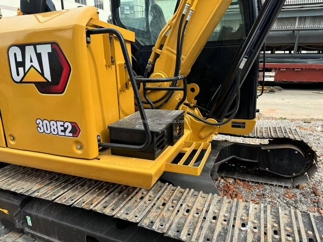 Подержанный экскаватор CAT308E 308E2 Дешевый мини гидравлический экскаватор CAT308E подержанный CAT308 с хорошим качеством