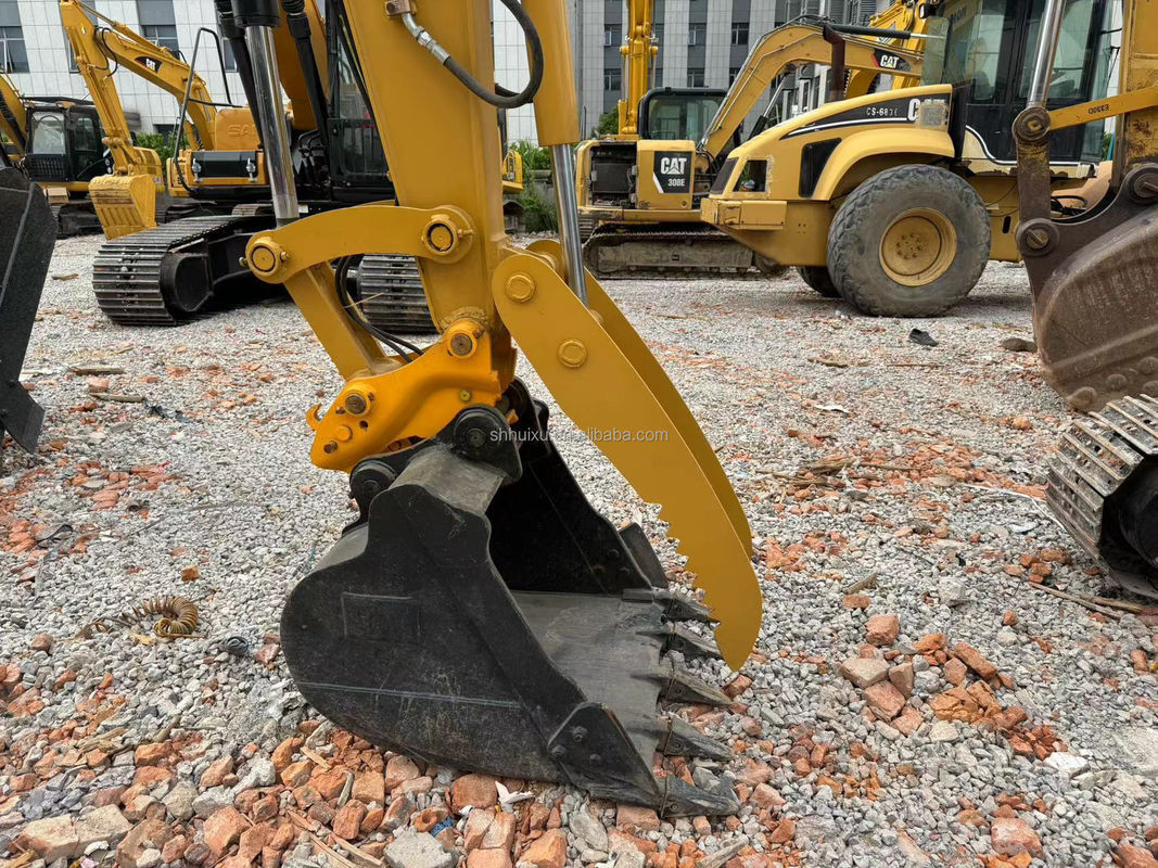 Подержанный экскаватор CAT308E 308E2 Дешевый мини гидравлический экскаватор CAT308E подержанный CAT308 с хорошим качеством