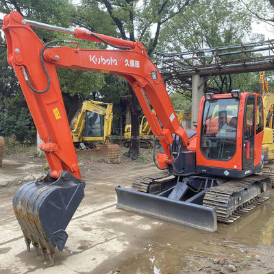 Подержанный мини 8-тонный экскаватор Kubota kx165 kx185-3 для продажи kubota U35 KUBOTA экскаватор